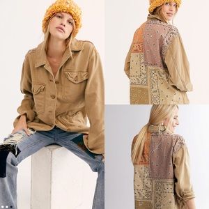 FREE PEOPLE Swept Up Shirt Jacket